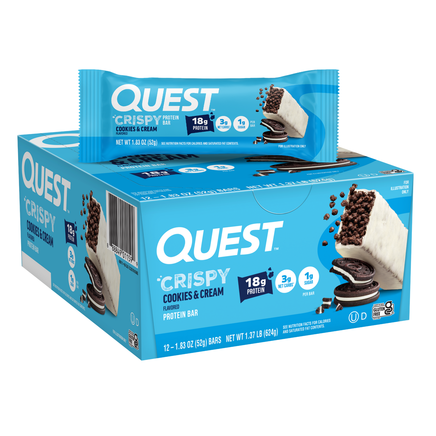 cookies-and-cream-crispy-hero-protein-bars-z9 400111_QN_USA_Pkg_Crispy_ProteinBar_CAC_12ctCarton_3D_Composite_Force.png