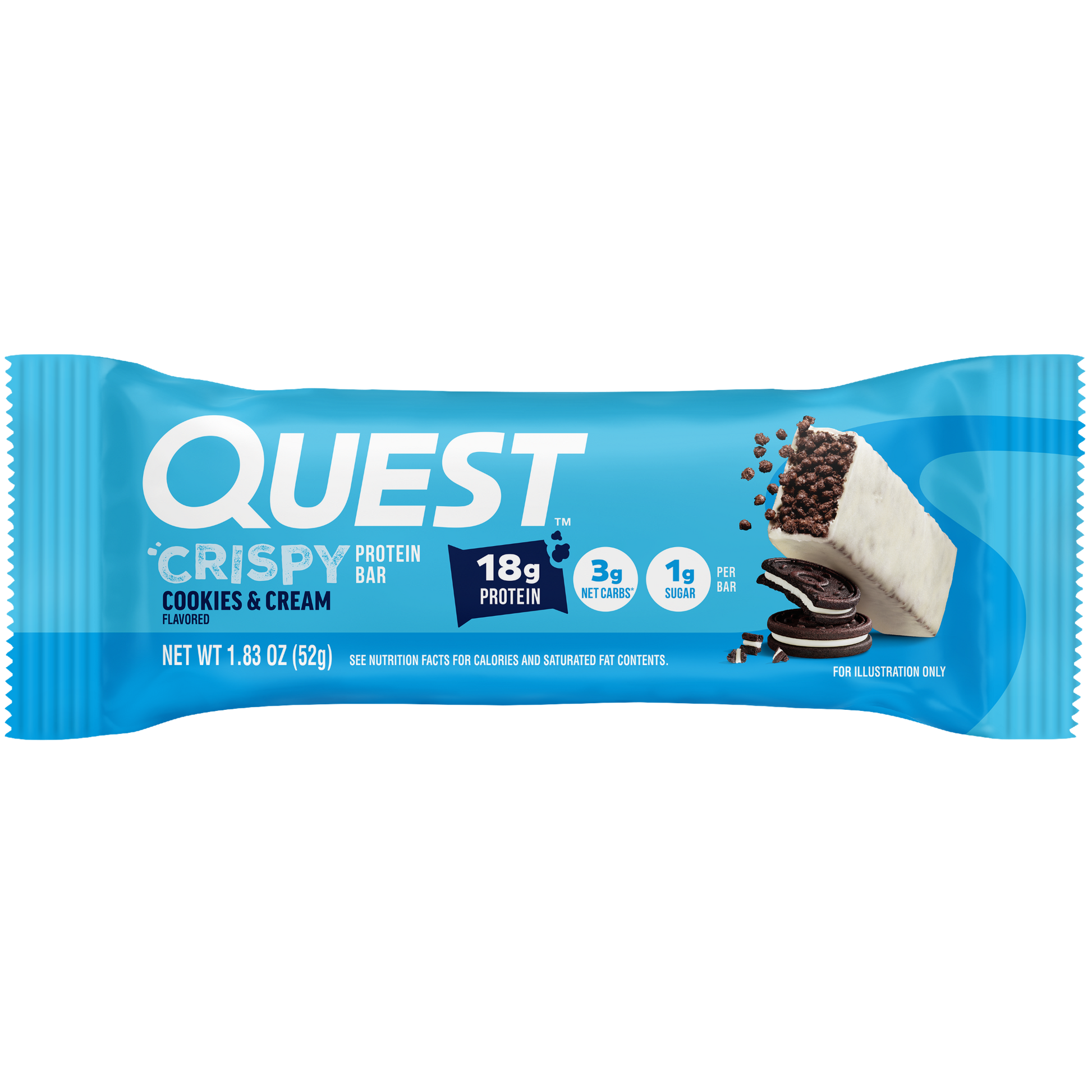 cookies-and-cream-crispy-hero-protein-bars-z9 400110_QN_USA_Pkg_Crispy_ProteinBar_CAC_Wrapper_3D_Front_Force.png
